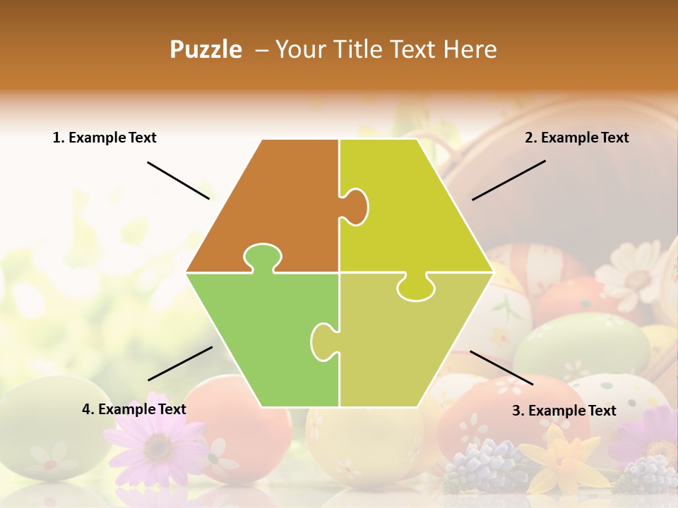 Yellow Spotted Purple PowerPoint Template