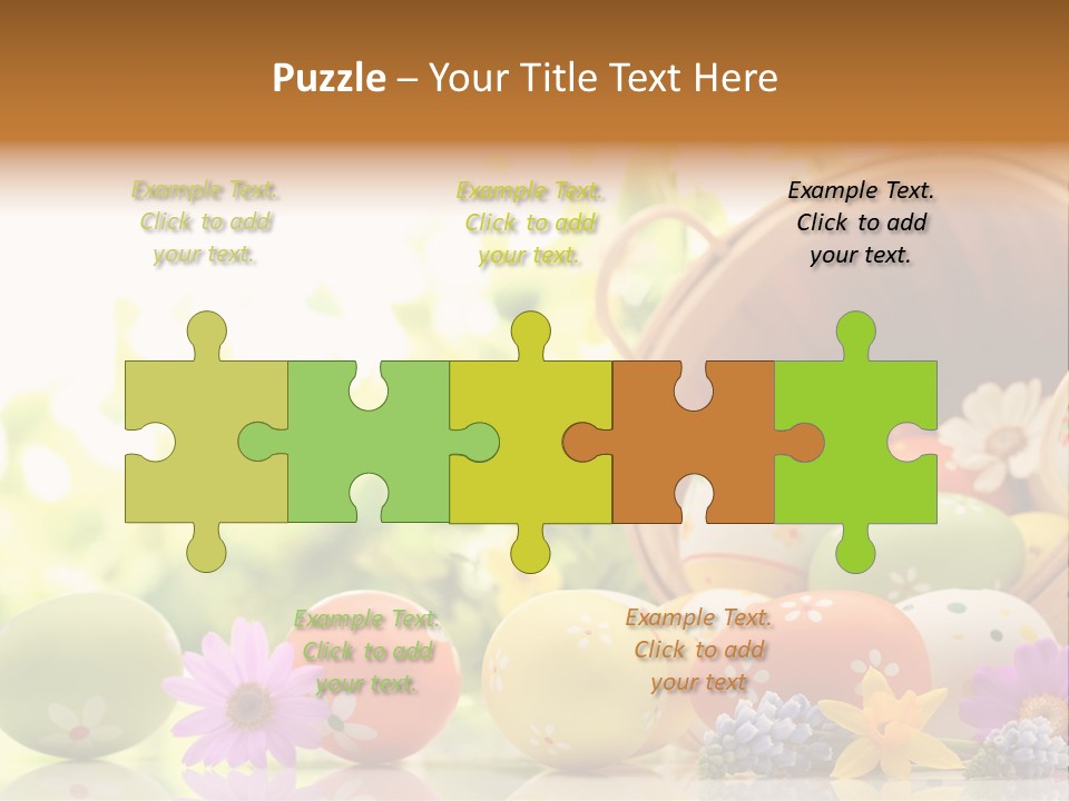 Yellow Spotted Purple PowerPoint Template