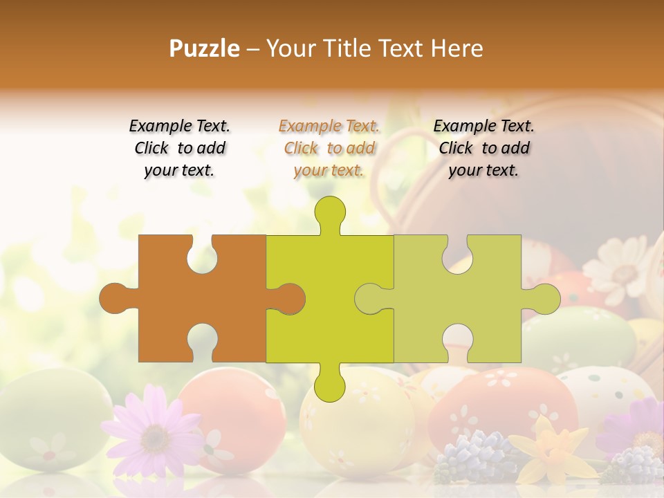 Yellow Spotted Purple PowerPoint Template