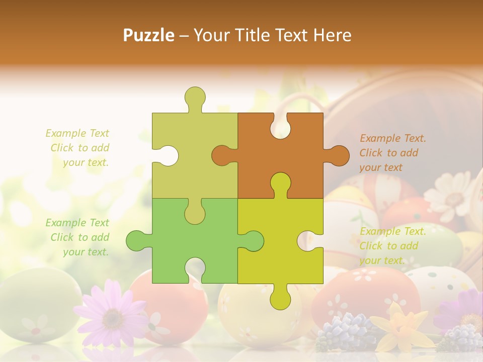 Yellow Spotted Purple PowerPoint Template