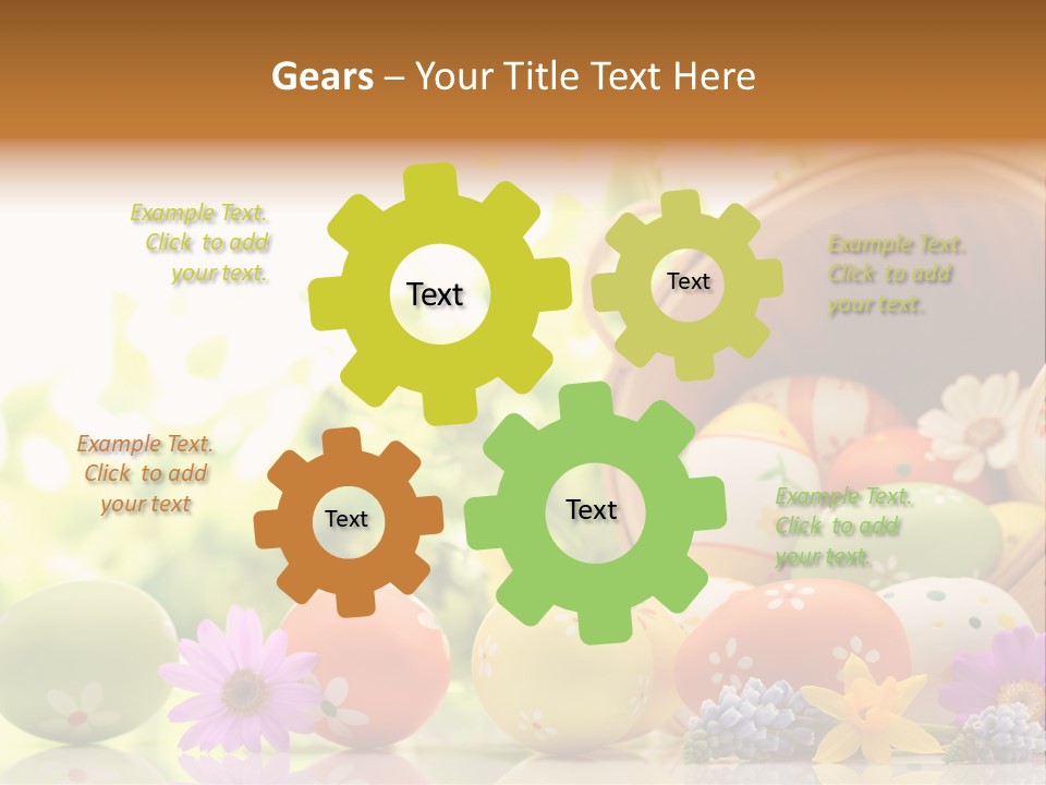 Yellow Spotted Purple PowerPoint Template