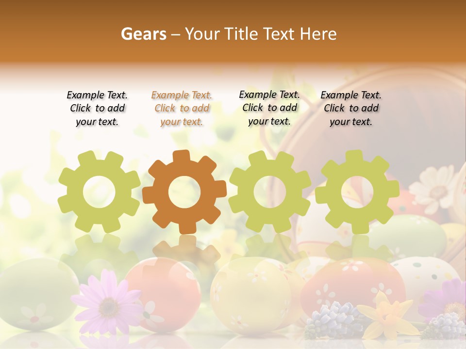 Yellow Spotted Purple PowerPoint Template