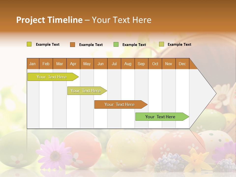 Yellow Spotted Purple PowerPoint Template
