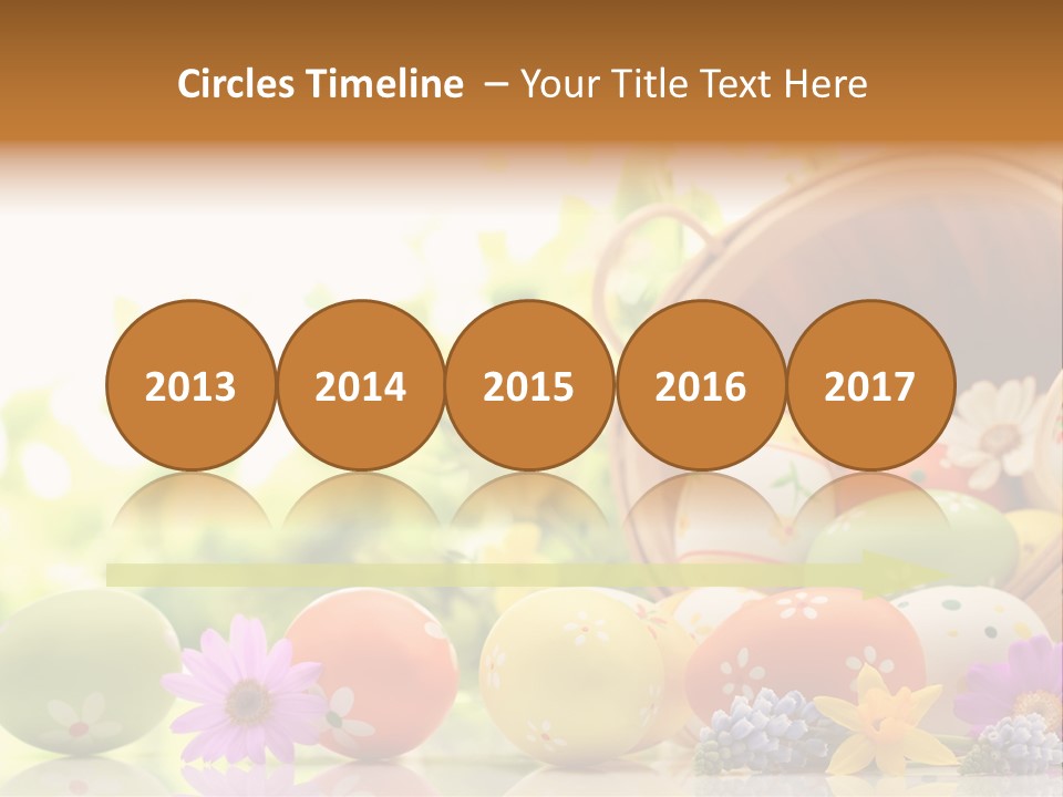 Yellow Spotted Purple PowerPoint Template