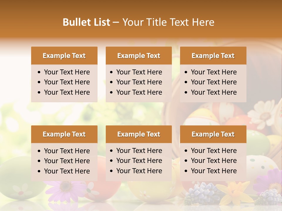 Yellow Spotted Purple PowerPoint Template