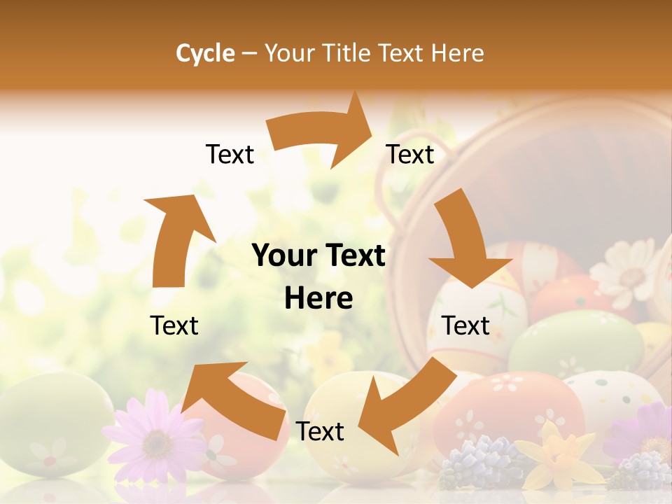 Yellow Spotted Purple PowerPoint Template