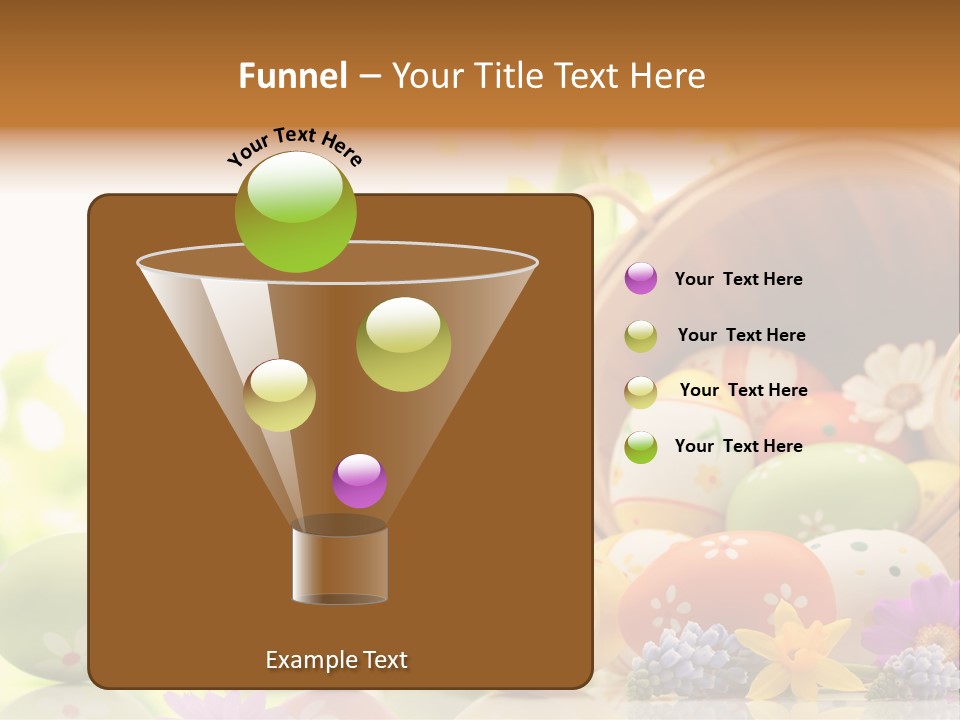 Yellow Spotted Purple PowerPoint Template