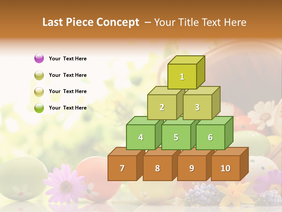 Yellow Spotted Purple PowerPoint Template