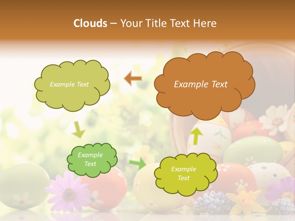 Yellow Spotted Purple PowerPoint Template