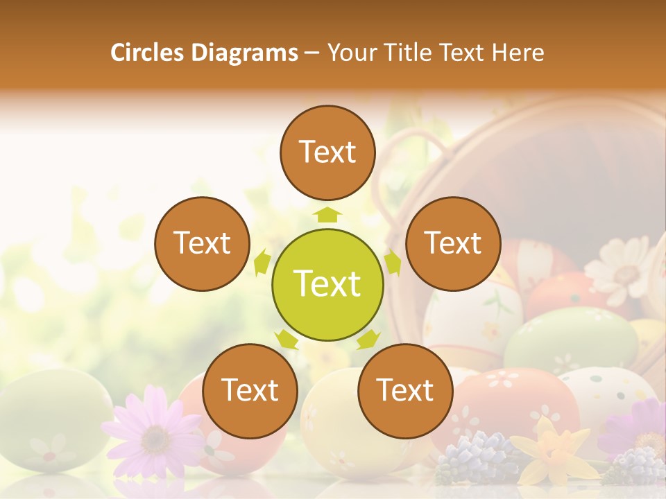 Yellow Spotted Purple PowerPoint Template