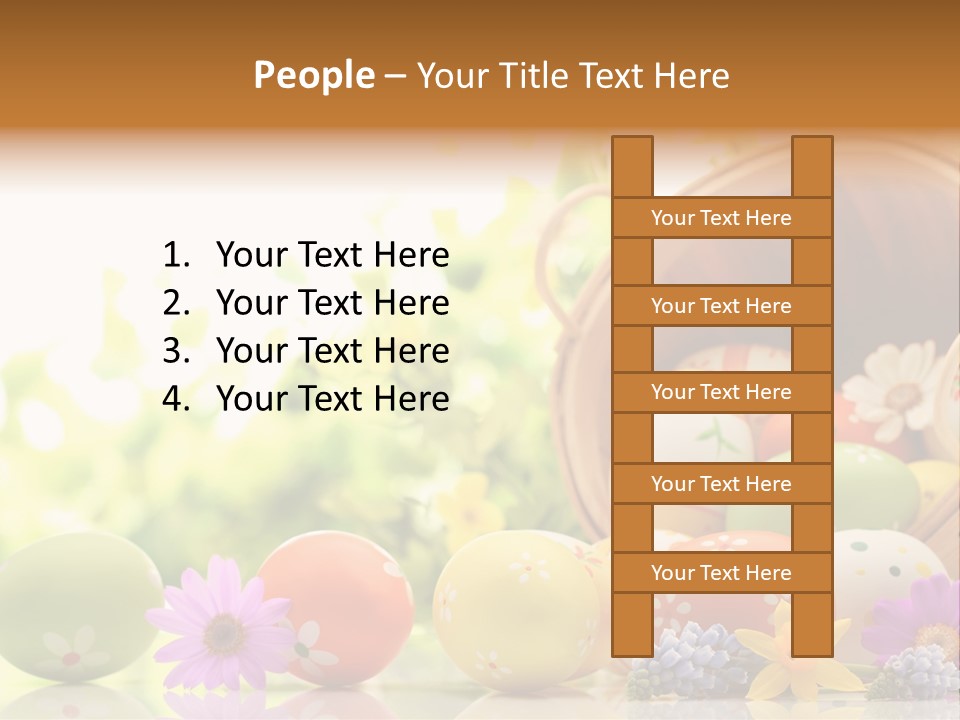 Yellow Spotted Purple PowerPoint Template