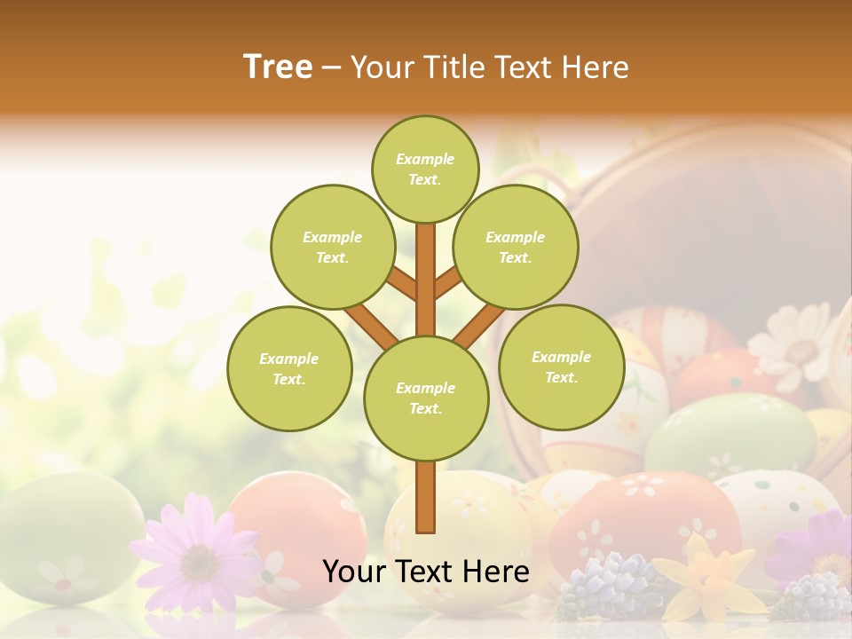 Yellow Spotted Purple PowerPoint Template