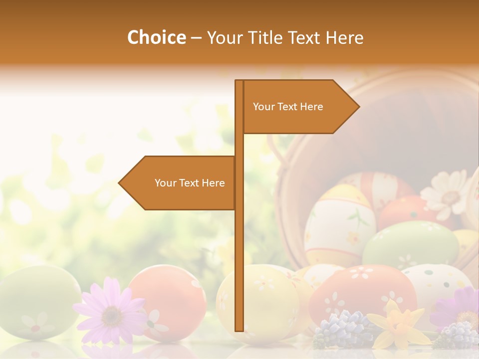 Yellow Spotted Purple PowerPoint Template