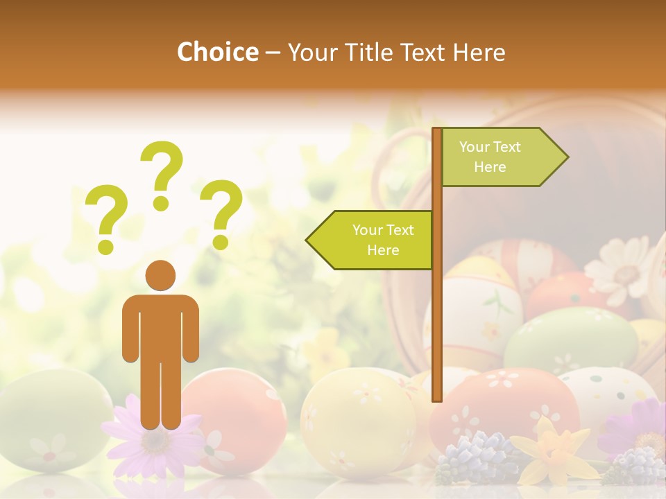 Yellow Spotted Purple PowerPoint Template