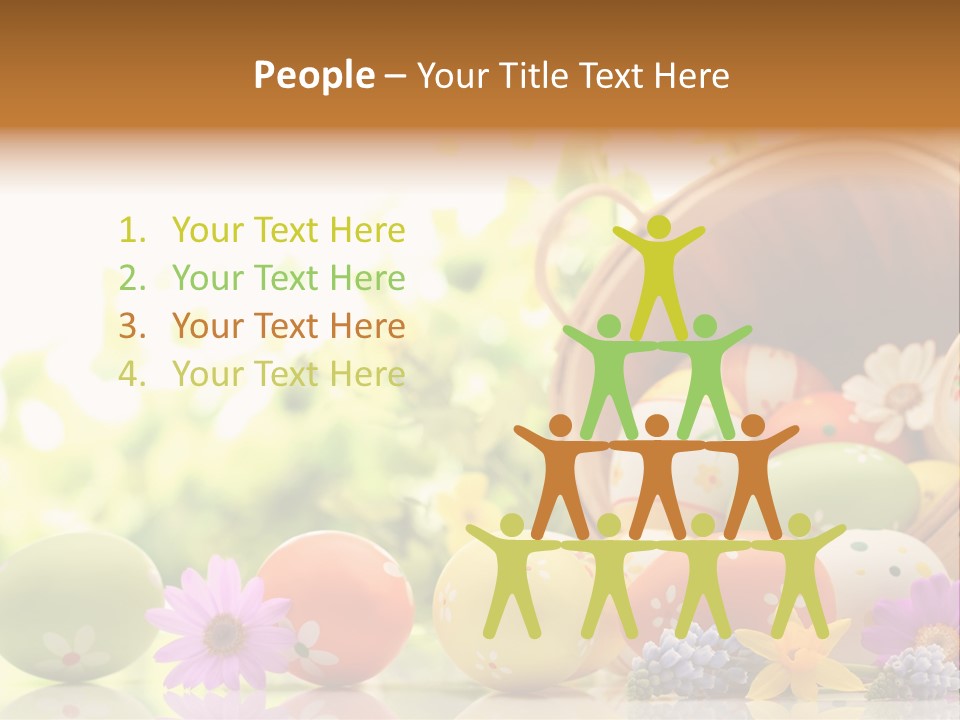 Yellow Spotted Purple PowerPoint Template