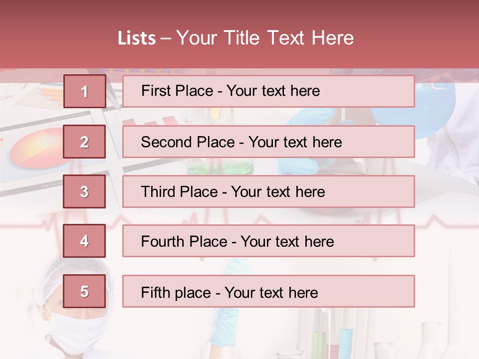 Technology Pipette Chemist PowerPoint Template