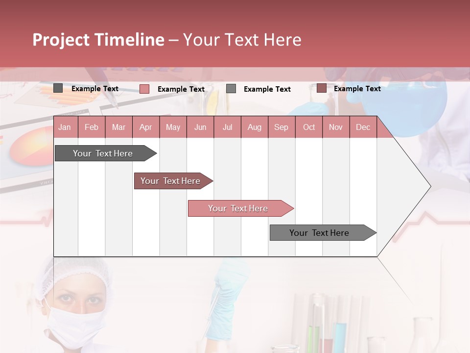 Technology Pipette Chemist PowerPoint Template
