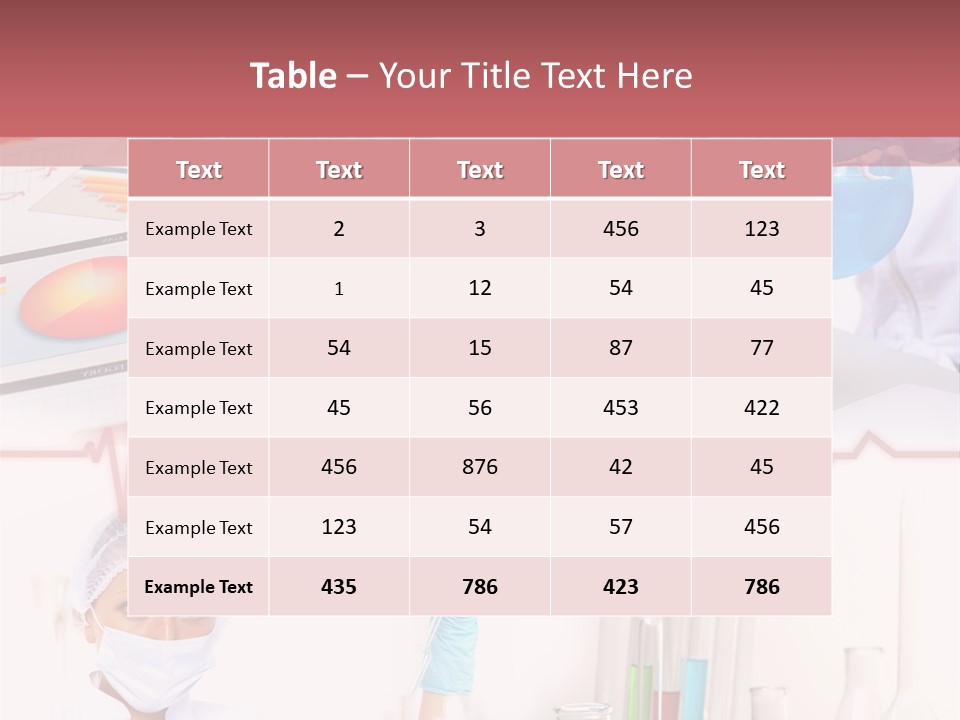 Technology Pipette Chemist PowerPoint Template