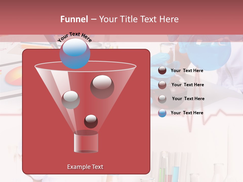 Technology Pipette Chemist PowerPoint Template