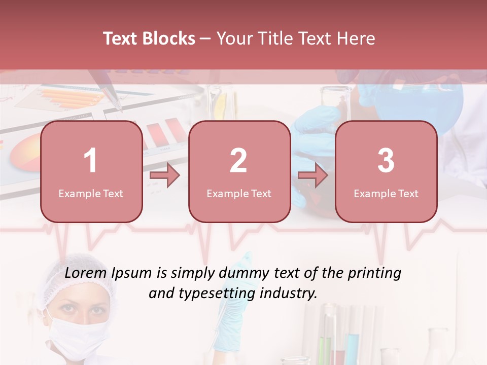 Technology Pipette Chemist PowerPoint Template