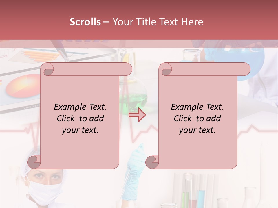 Technology Pipette Chemist PowerPoint Template