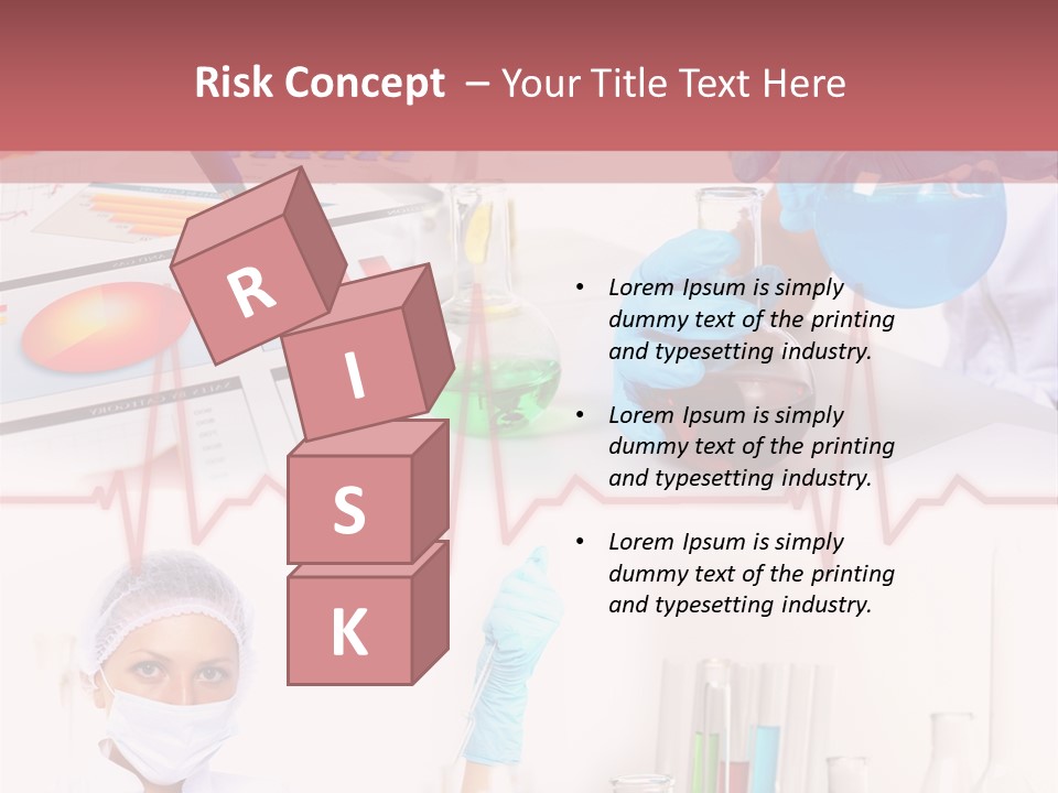 Technology Pipette Chemist PowerPoint Template