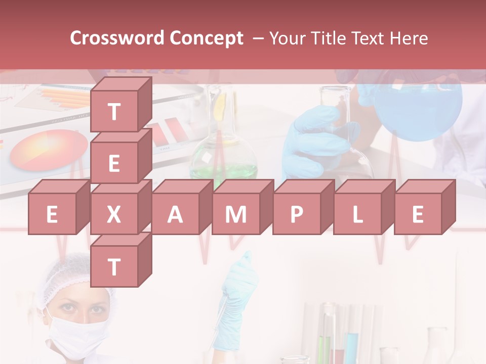 Technology Pipette Chemist PowerPoint Template