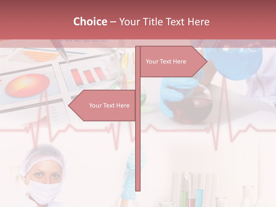 Technology Pipette Chemist PowerPoint Template