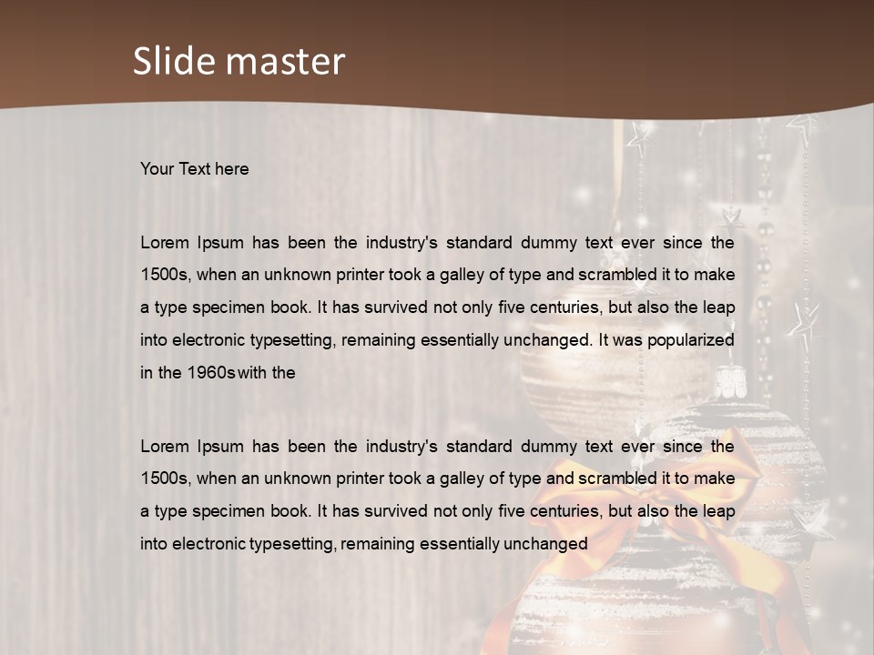 Distribution PowerPoint Template