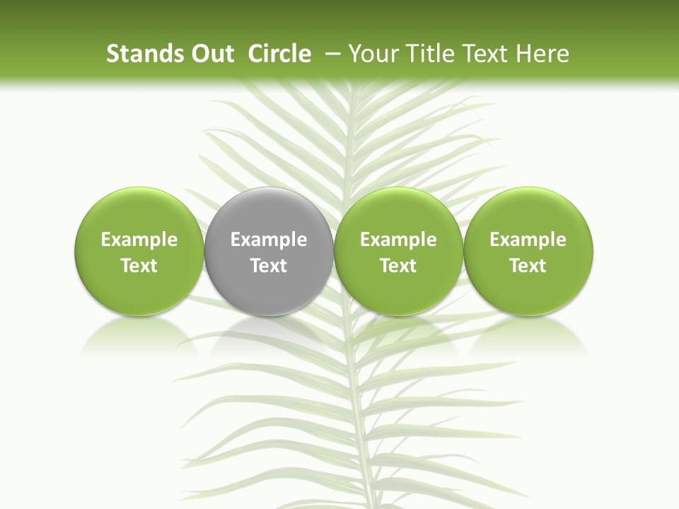 Nature Plante Feuille PowerPoint Template