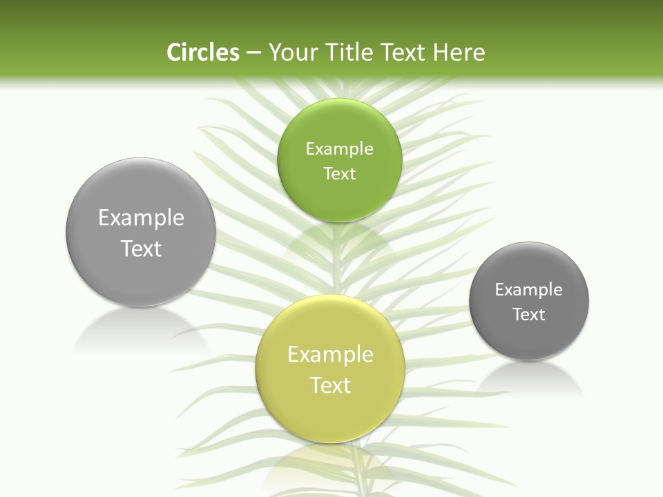 Nature Plante Feuille PowerPoint Template