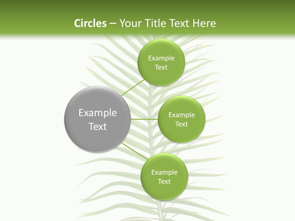 Nature Plante Feuille PowerPoint Template