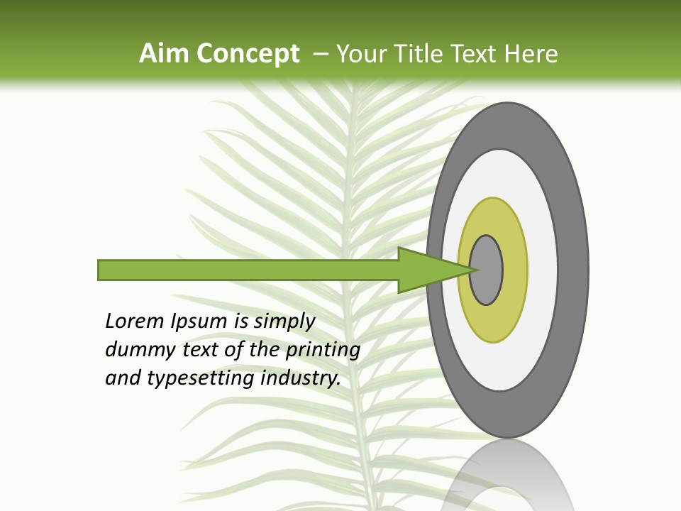 Nature Plante Feuille PowerPoint Template