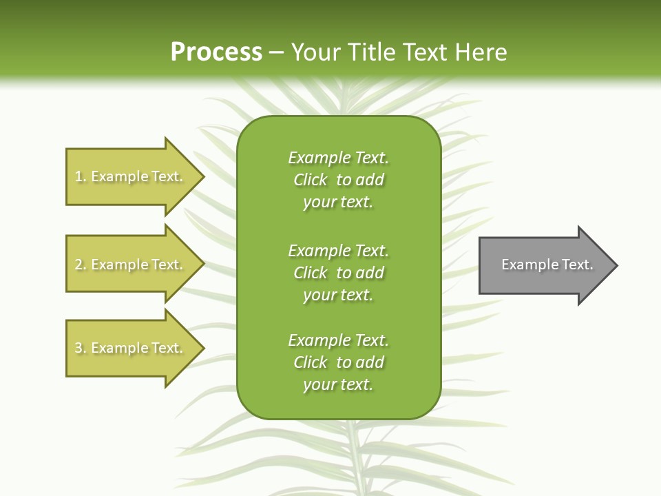 Nature Plante Feuille PowerPoint Template