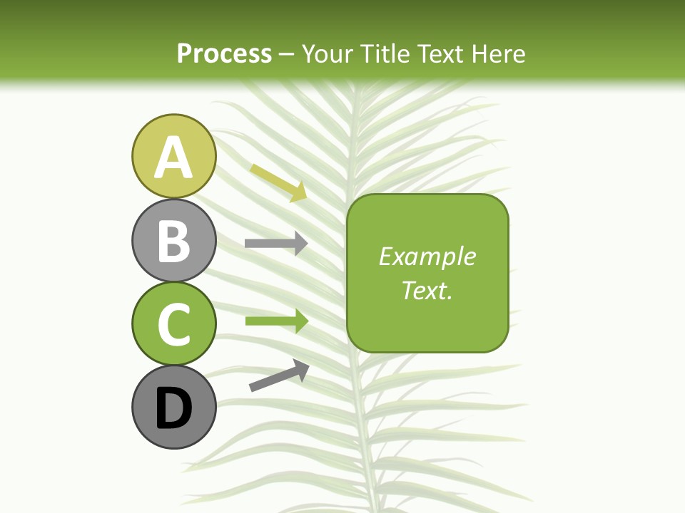 Nature Plante Feuille PowerPoint Template