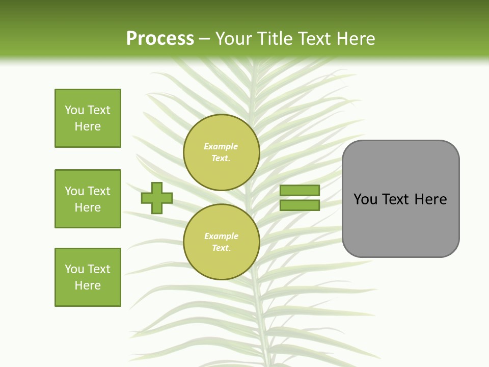 Nature Plante Feuille PowerPoint Template