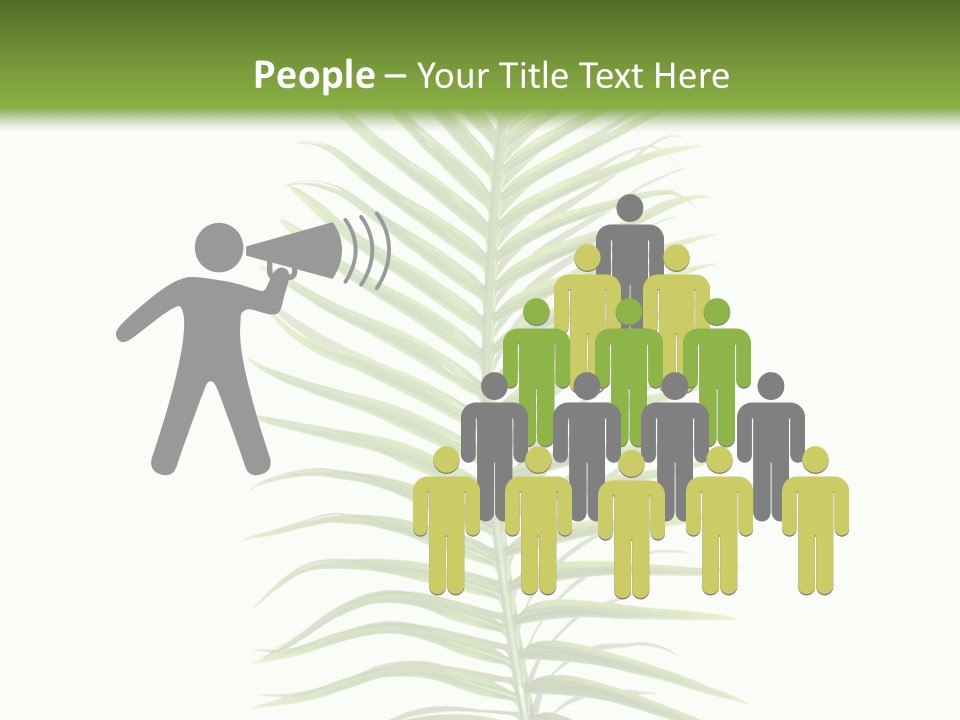 Nature Plante Feuille PowerPoint Template