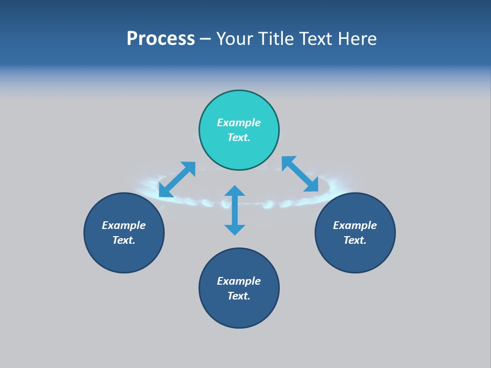 Kitchen Gas Burner PowerPoint Template