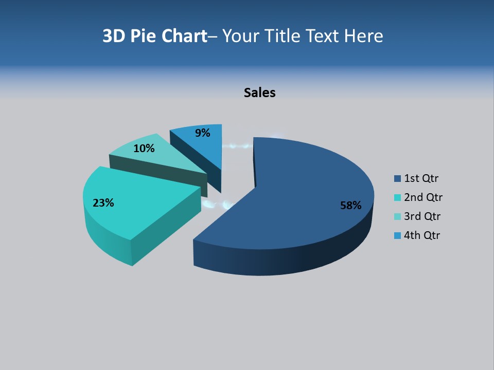 Kitchen Gas Burner PowerPoint Template