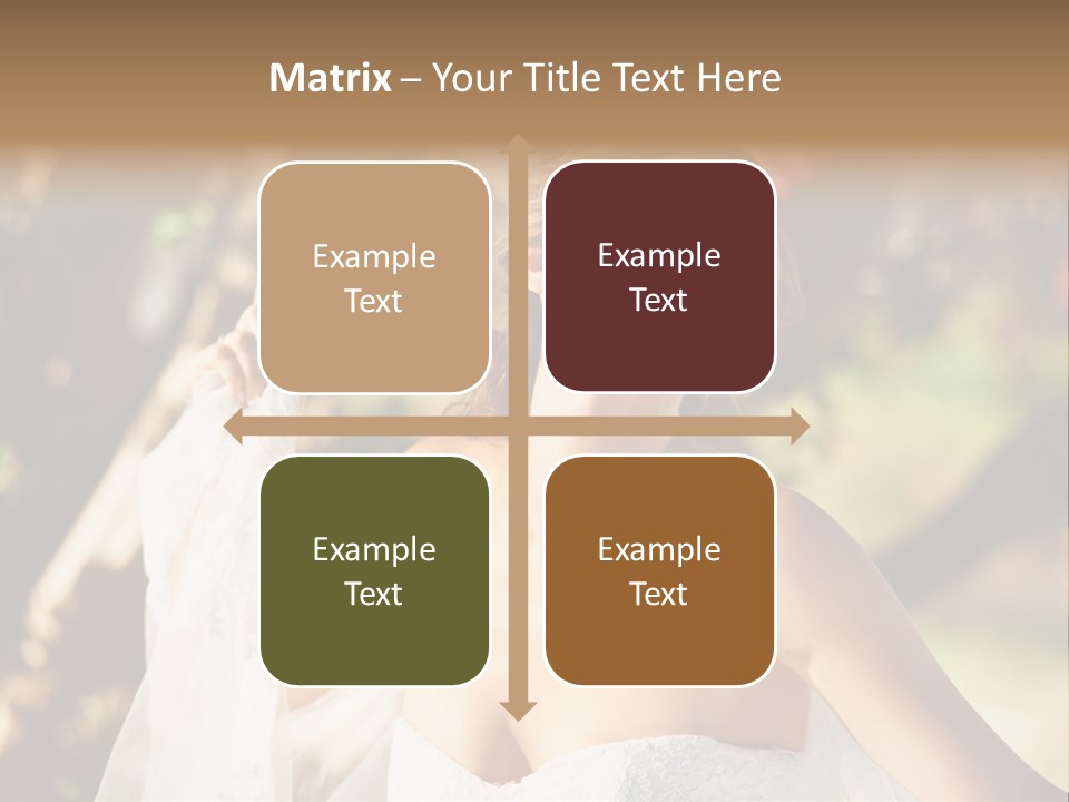 Wife Marriage Outdoors PowerPoint Template