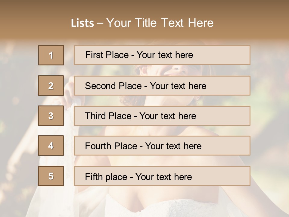 Wife Marriage Outdoors PowerPoint Template