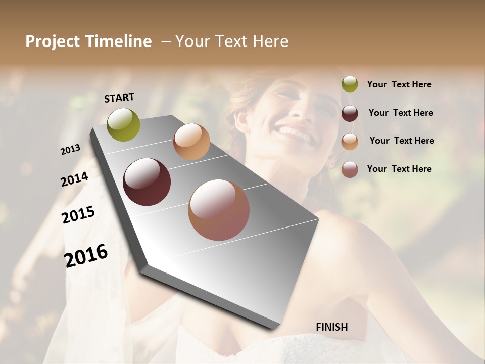 Wife Marriage Outdoors PowerPoint Template
