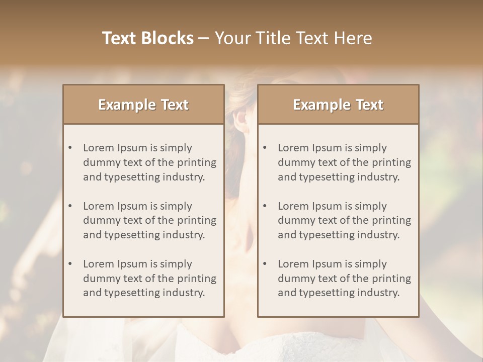 Wife Marriage Outdoors PowerPoint Template