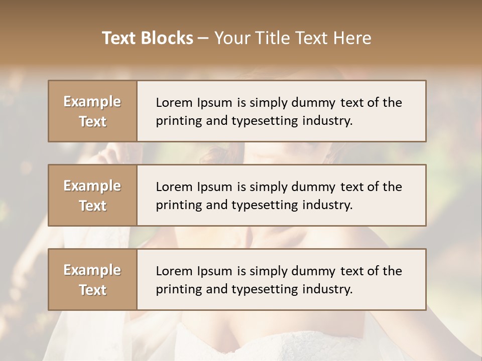 Wife Marriage Outdoors PowerPoint Template