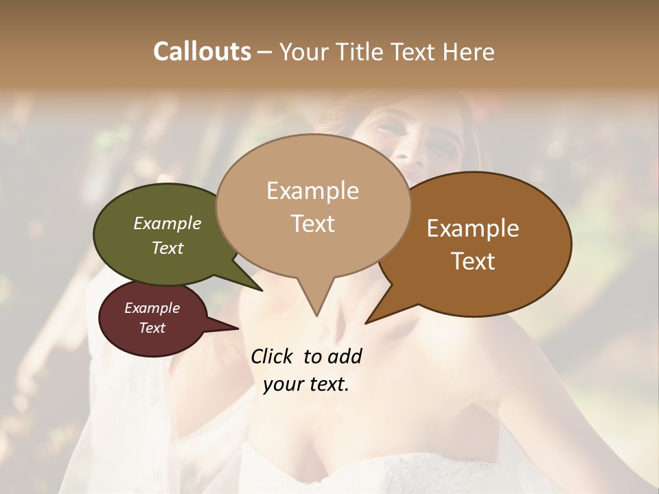 Wife Marriage Outdoors PowerPoint Template