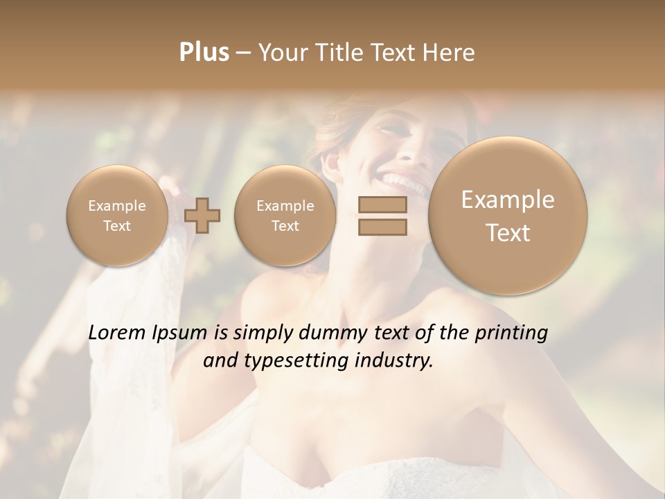 Wife Marriage Outdoors PowerPoint Template