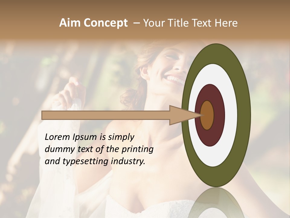 Wife Marriage Outdoors PowerPoint Template