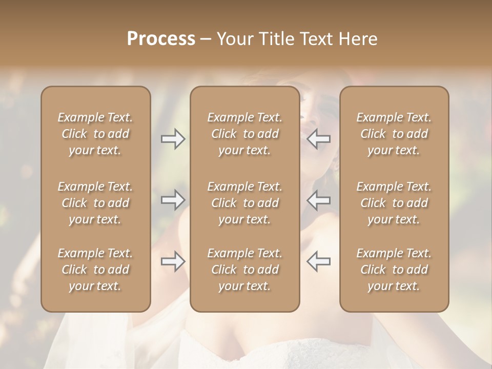 Wife Marriage Outdoors PowerPoint Template