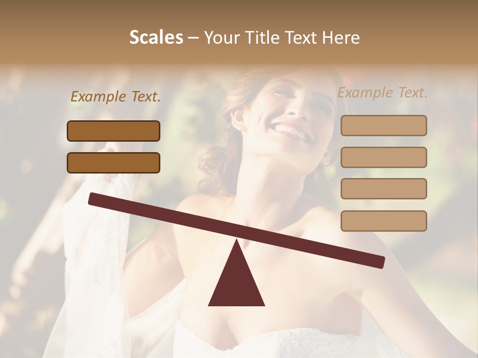 Wife Marriage Outdoors PowerPoint Template