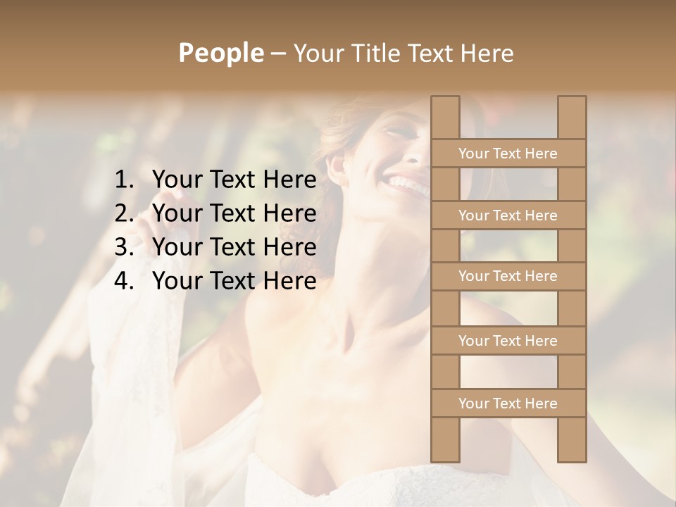 Wife Marriage Outdoors PowerPoint Template